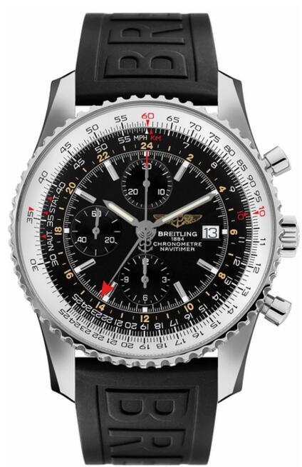 Review Replica Breitling Navitimer World 46mm Chronograph A2432212/B726-155S watch